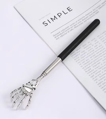 Stainless Steel Back Scratcher Telescopic Scratching Massager Extendable Itch Old Man Happy Health Products Hackle Handicrafts