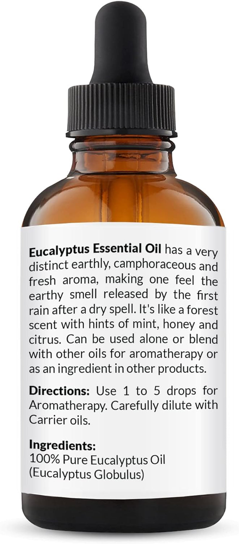 100% Pure Natural Undiluted Eucalyptus Essential Oil (4Oz) Premium Therapeutic Grade Aromatherapy